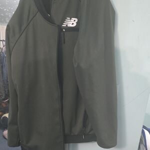 New Balance Dark Green Full-Zip Jacket